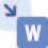PDF to Word Icon